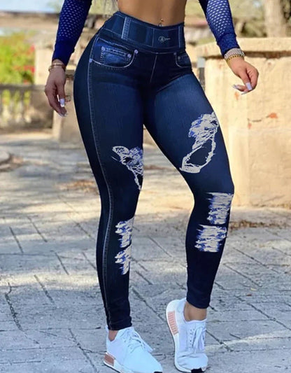 Nahtlose Jeans für Frauen Saqua