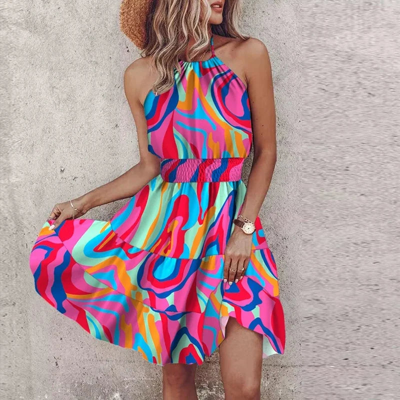 Schickes Gürtelkleid