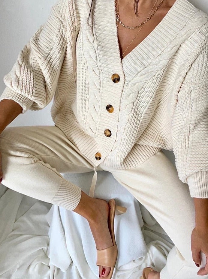 AnneliesSet I Bequemes 2-teiliges Set für Frauen I Weste und Hose