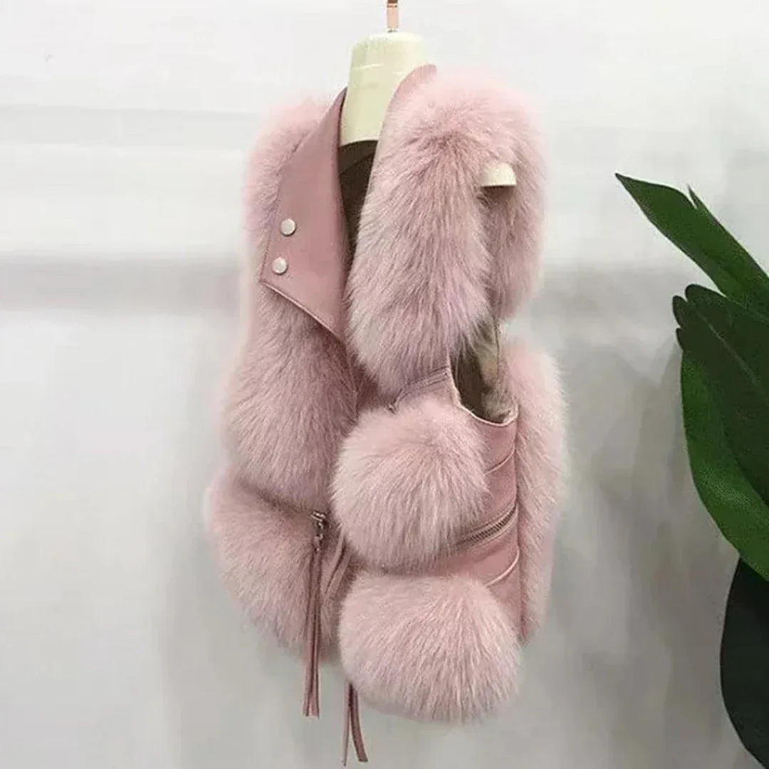 Ärmelloser Wärmetauscher für Frauen im Winter