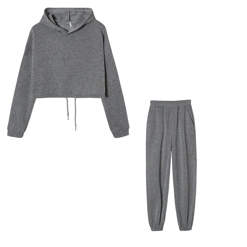 Demi Cropped Trainigspak | Modisch & Gemütlich