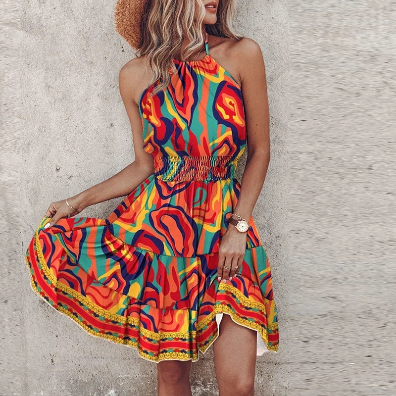 Schickes Gürtelkleid