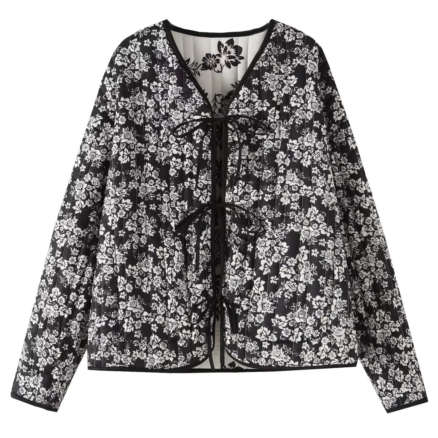 Wendewindjacke mit Boho-Print