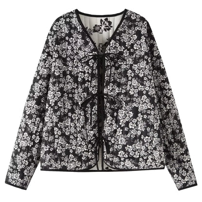 Wendewindjacke mit Boho-Print