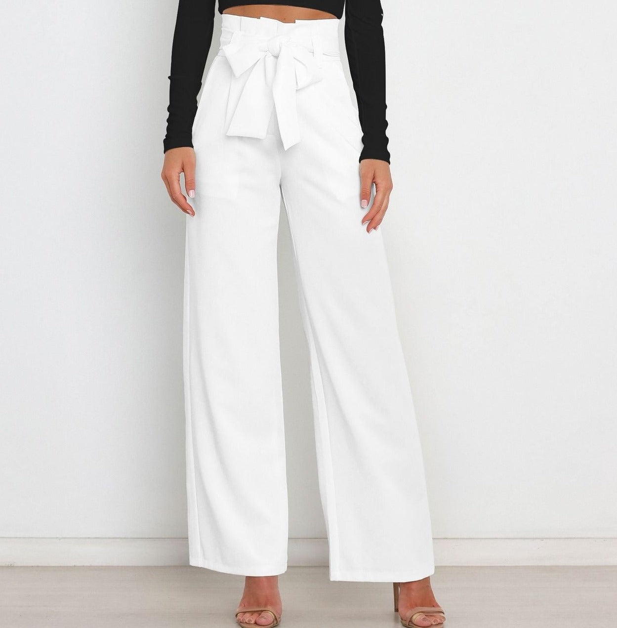 Natalie - Stylische Hose mit Gürtel zum Binden für Frauen