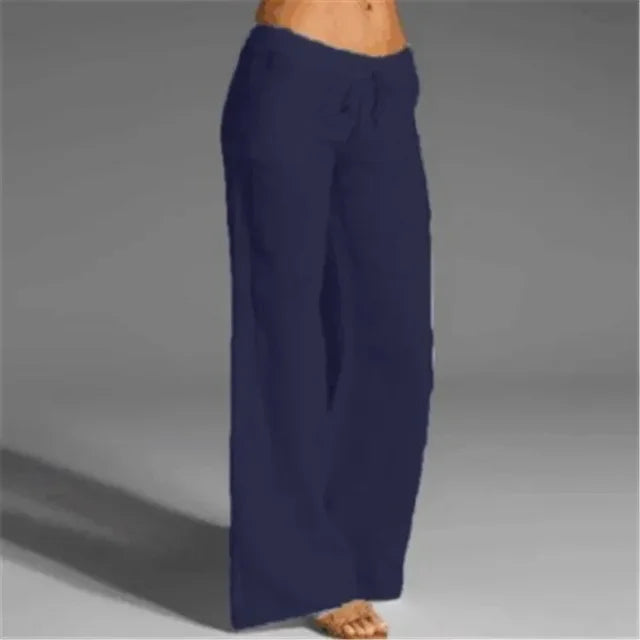 Élise - bequeme, weite Hose mit Kordelzug