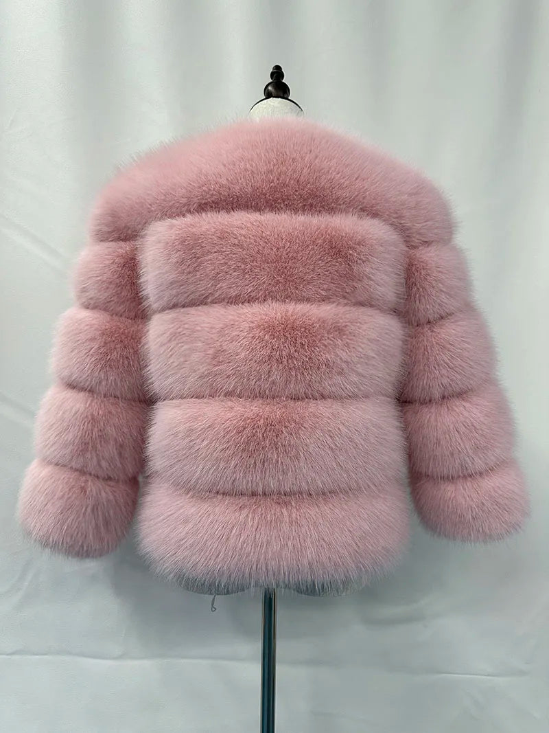 Eleganter Pelzmantel für Damen