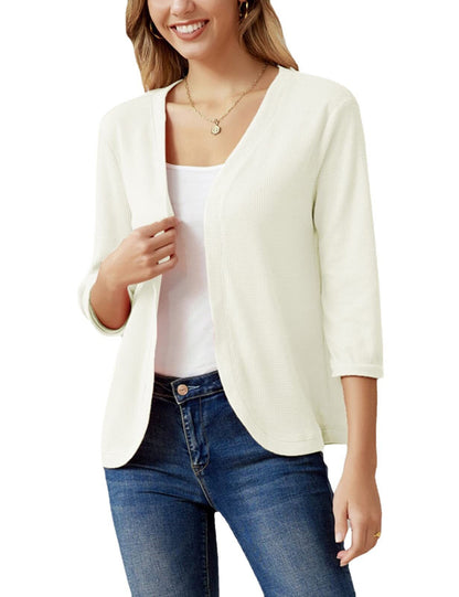 Bequeme lässige Strickjacke