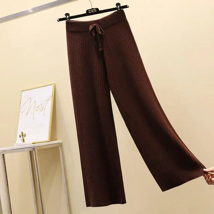 Emma | Gestrickte Lounge-Hose | Lässiger Komfort | Weicher Stoff