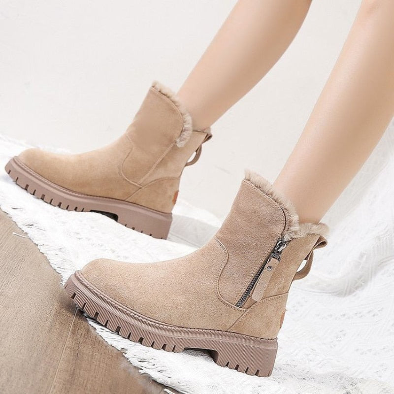 Bequeme und elegante Winterstiefeletten für Frauen