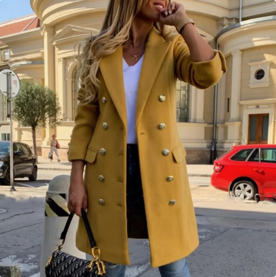 Feay - Moderne lange Jacke für Frauen