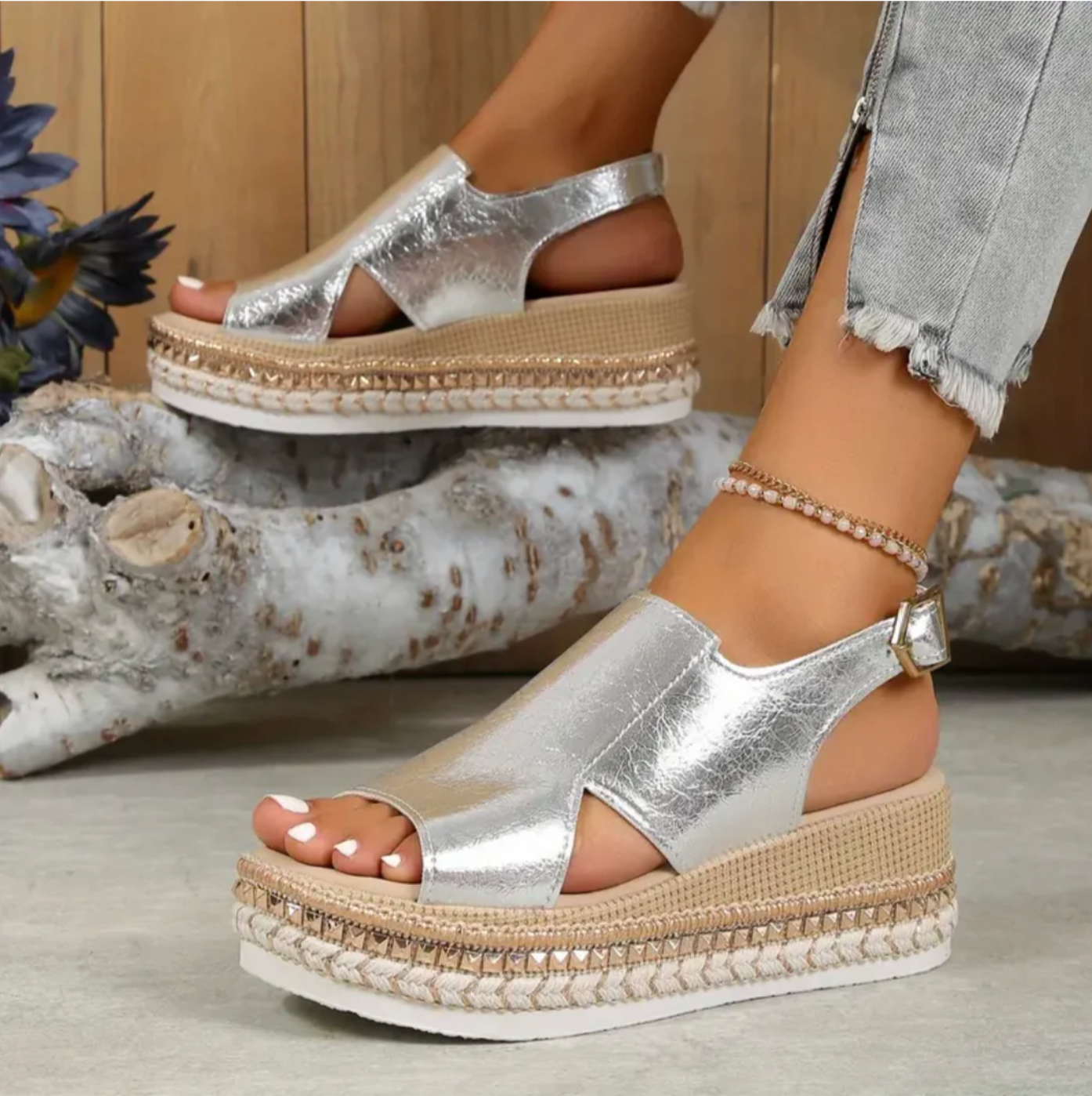 Sandalen mit Absätzen Frau - Kesiah