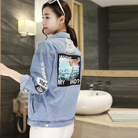 Fenna™️ - Jeansjacke