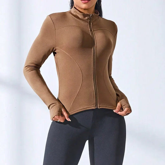 Slim-fit Warme Jacke