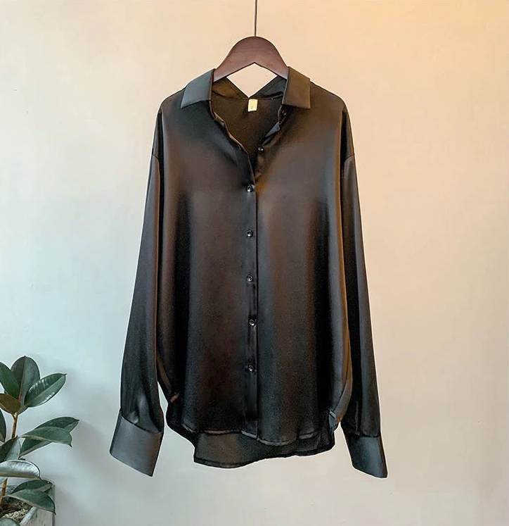 Vardi Dante™ Myra Bluse von Silk | Eine luxuriöse & klassische Bluse für Frauen