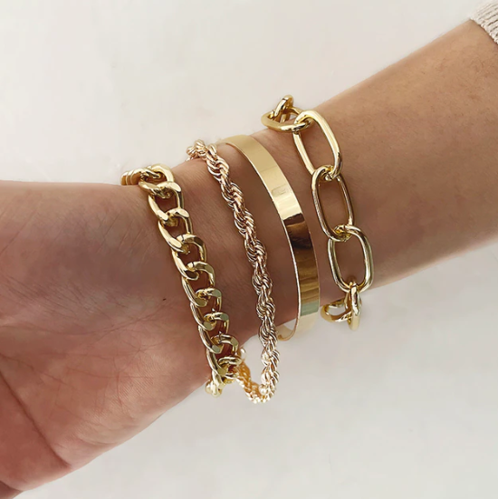 Charmy Arm Candy | Schönes 4-teiliges Armbandset