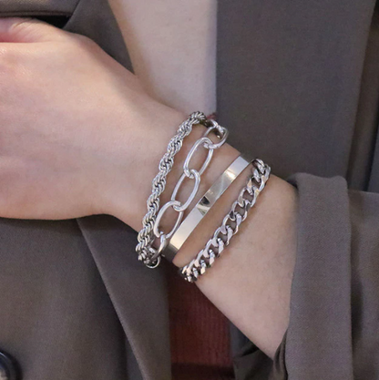 Charmy Arm Candy | Schönes 4-teiliges Armbandset