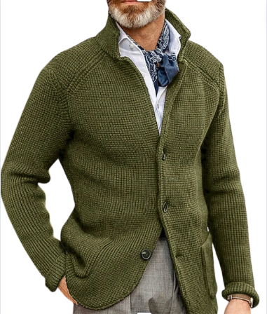 LUKE Business-Strickjacke