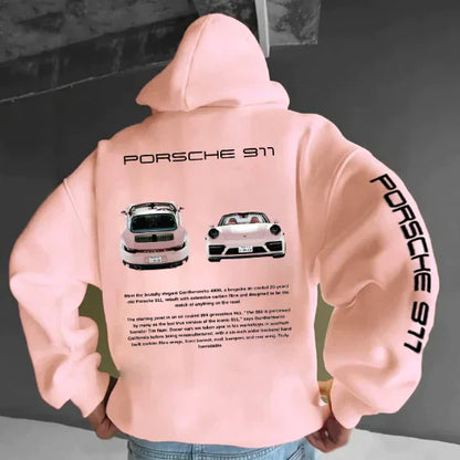 Maxime - Oversize-Hoodie mit Rennmotiv für einen gewagten Look