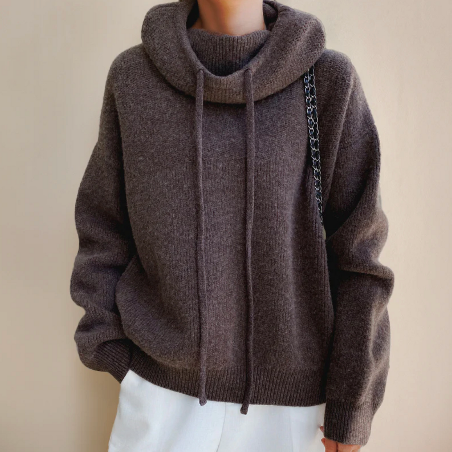 ROLLKRAGENPULLOVER AUS MERINOWOLLE