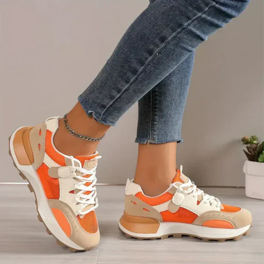 Eva | Colorblock lässige Damen-Turnschuhe
