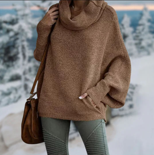 Liana - Eleganter Rollkragenpullover für Frauen
