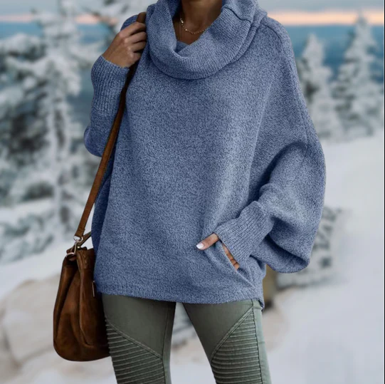 Liana - Eleganter Rollkragenpullover für Frauen
