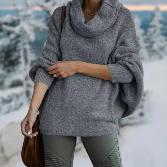 Liana - Eleganter Rollkragenpullover für Frauen