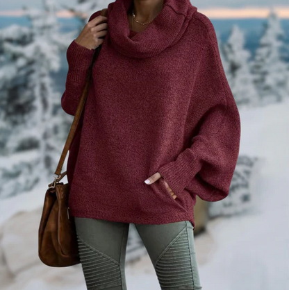 Liana - Eleganter Rollkragenpullover für Frauen