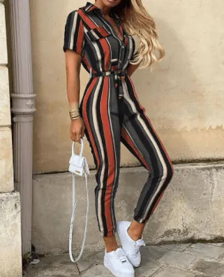 Button Down Jumpsuit - Zeitlos - Weiche Baumwolle - Perfekt für jede Gelegenheit