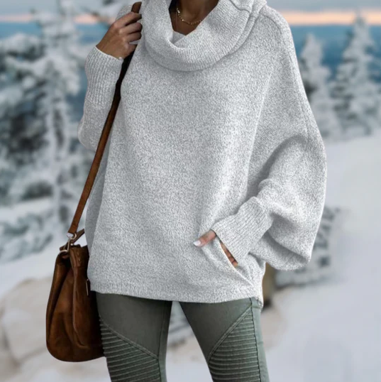 Liana - Eleganter Rollkragenpullover für Frauen