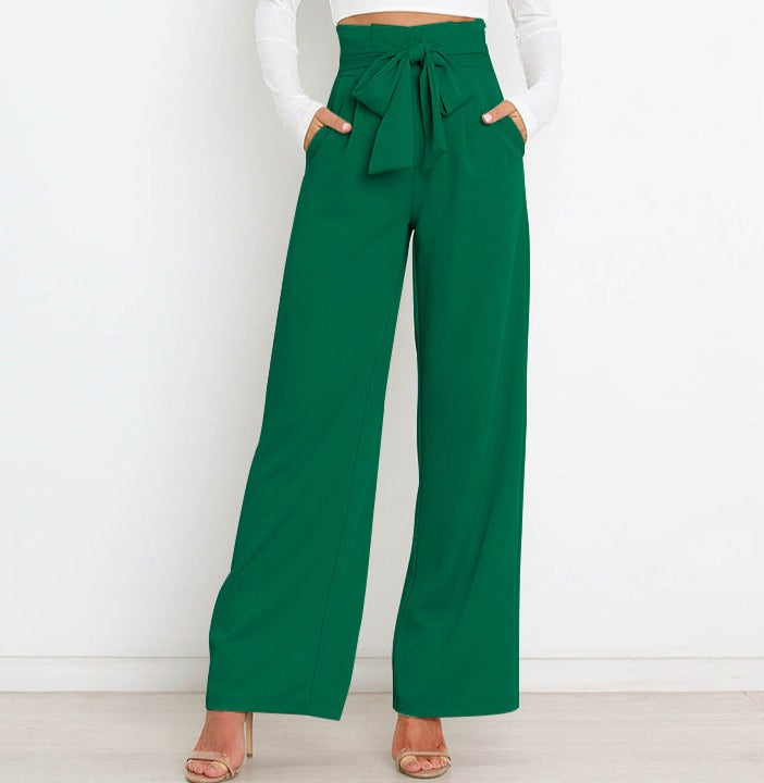 Natalie - Stylische Hose mit Gürtel zum Binden für Frauen