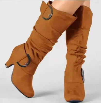 Elegante Damen-Stiefeletten für Herbst und Frühling, mit originellem Design für leuchtende Auftritte