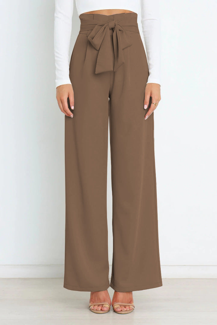 Natalie - Stylische Hose mit Gürtel zum Binden für Frauen