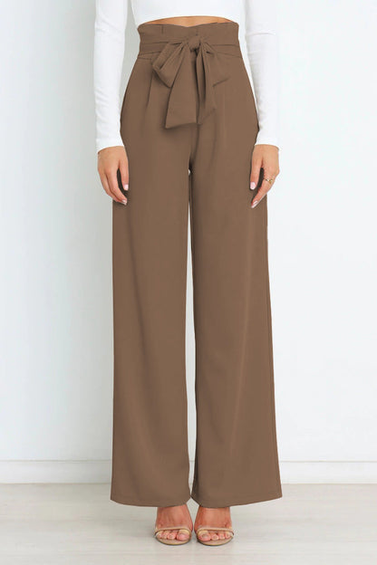 Natalie - Stylische Hose mit Gürtel zum Binden für Frauen
