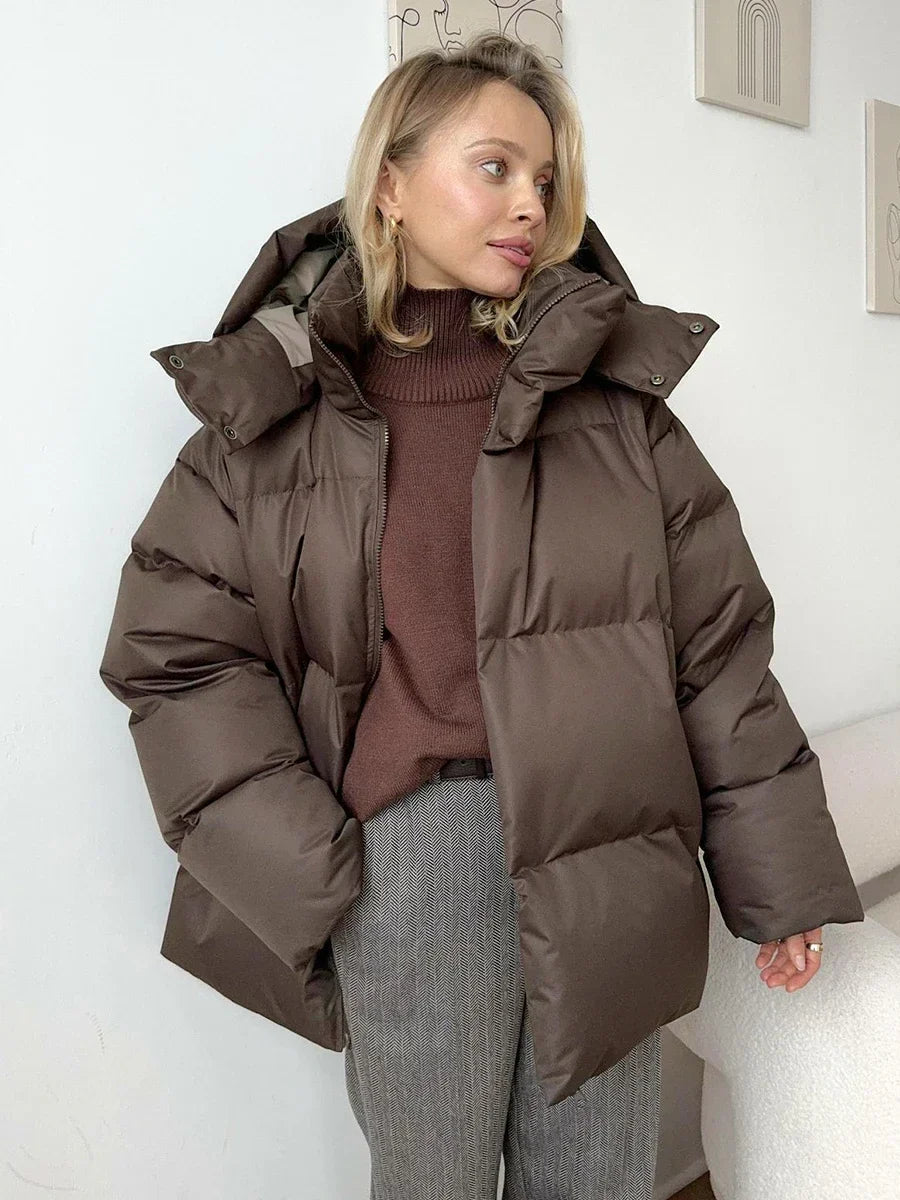 Julianne - Gesteppter dicker Wintermantel