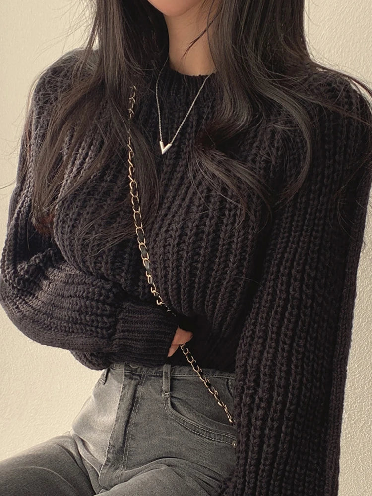 Strickpullover Damen, Strickpullover | Bequem - Stylisch - Perfekt für Herbst/Winter