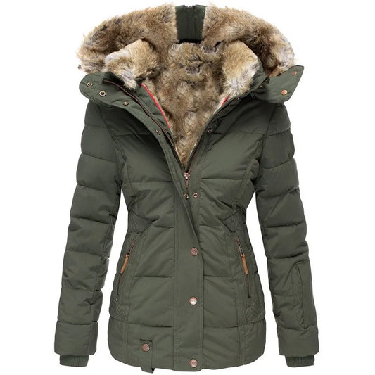 Tommy | Jacke für Frauen mit Kragen und Pelz