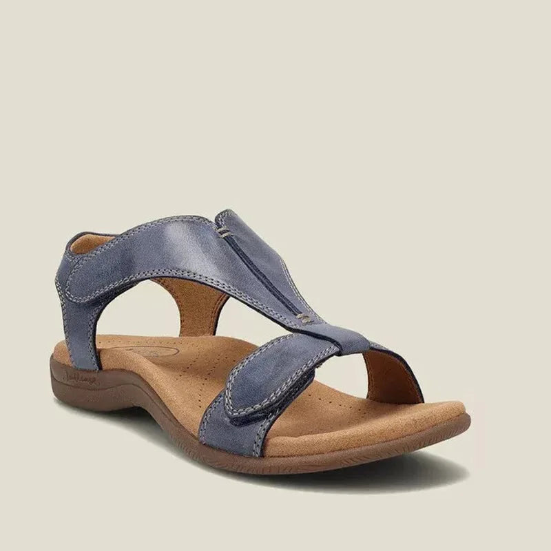 Sandy - Ergonomisch verstellbare Sandale aus Leder