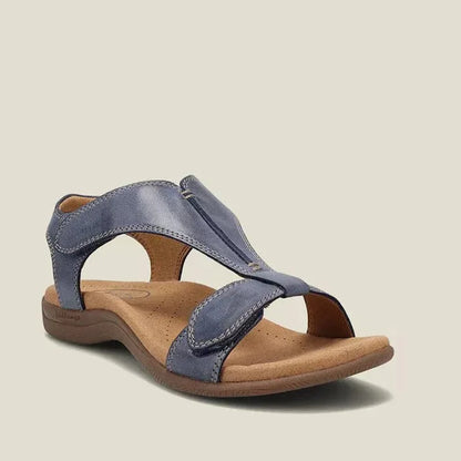 Sandy - Ergonomisch verstellbare Sandale aus Leder