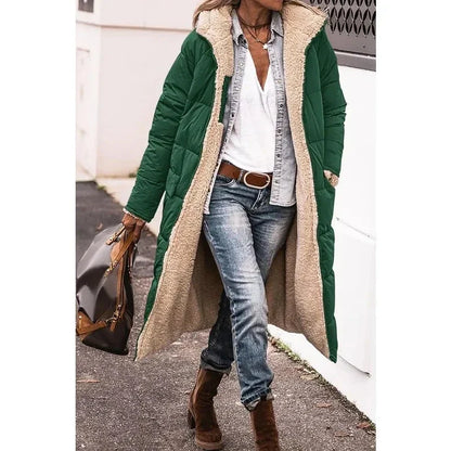 Emerald™ | Kuschelige Daunenjacke mit Lammfellfutter