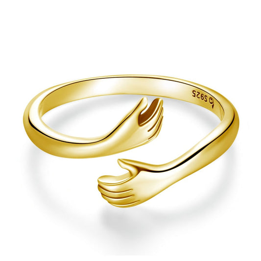 925 Sterling Silber unbewaffneter Ring