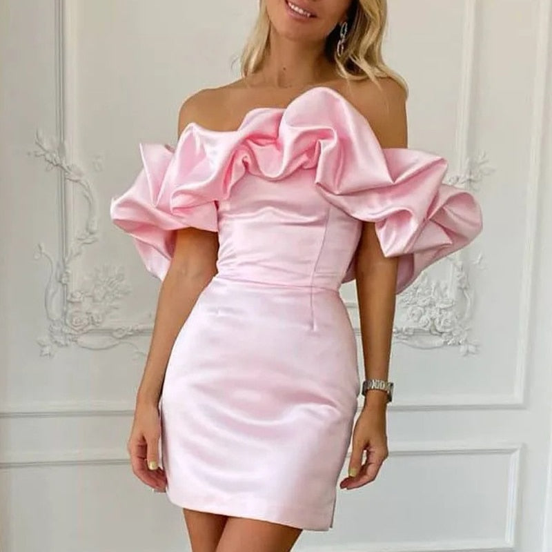Off-Shoulder-Kleid