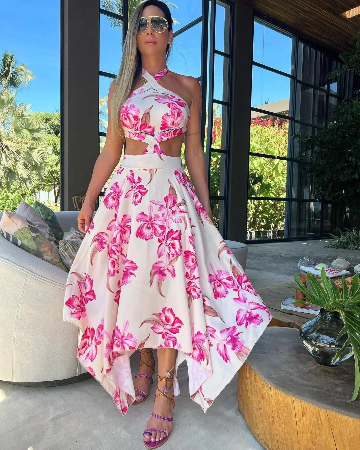 Minerva - Kleid mit böhmischem Muster