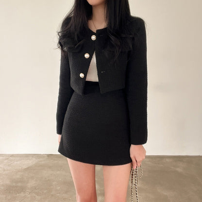 Ellaine - Stylisches Rock und Blazer Set für Frauen