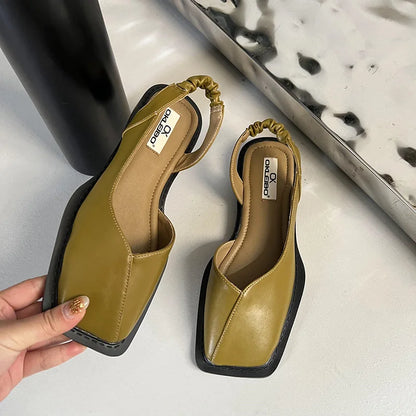 Flache Sandalen zum Hineinschlüpfen - Ira