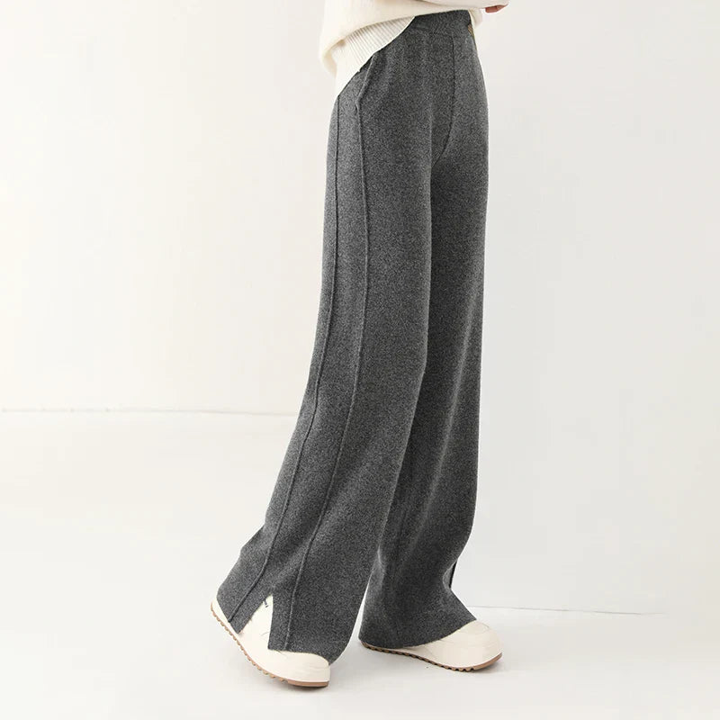 Emma | Weite Hosen | Komfort und Stil | Luxuriöse Wollmischung