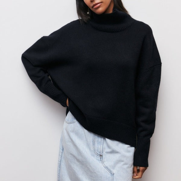 Damen-Rollkragenpullover