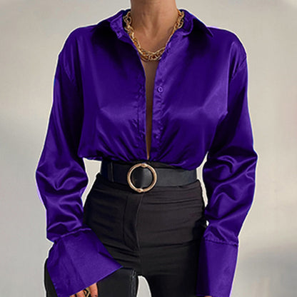 Sammie Satin Blouse | Die perfekte Bluse für jede Gelegenheit!