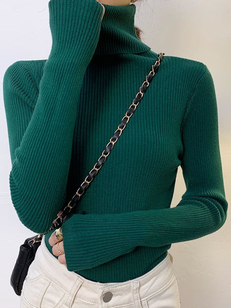Grace - Bequemer Rollkragenpullover für Frauen